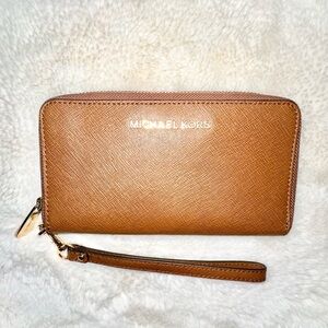 authentic Michael Kors Wallet with Phone Holder